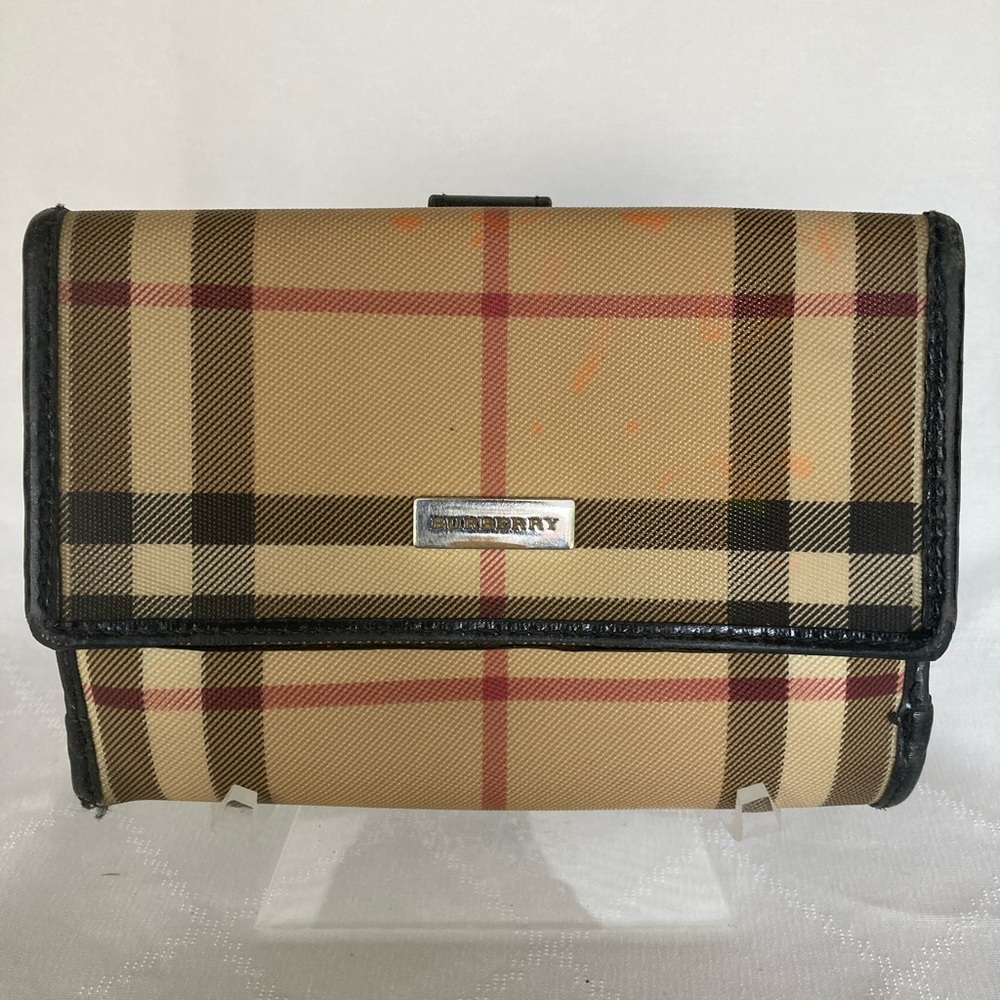 BURBERRY Vintage Nova Check Wallet🔥🔥🔥